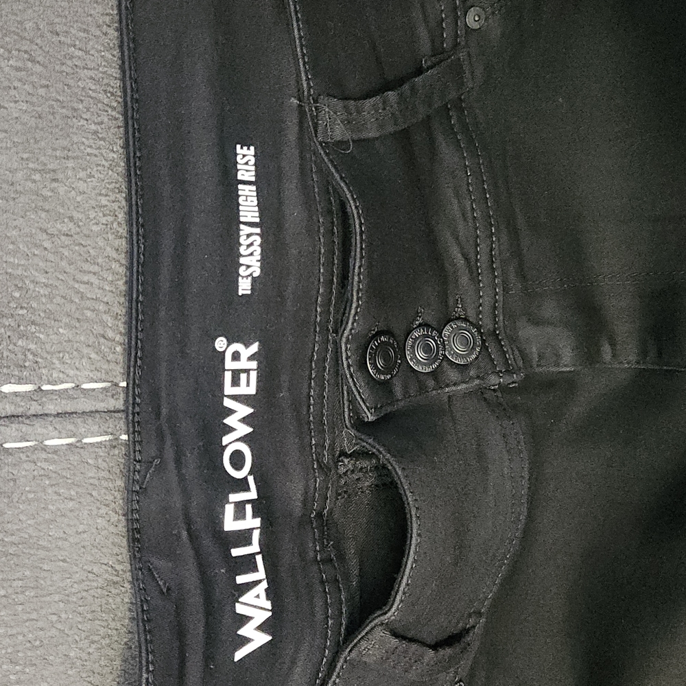 Wallflower Black Skinny Jeans
